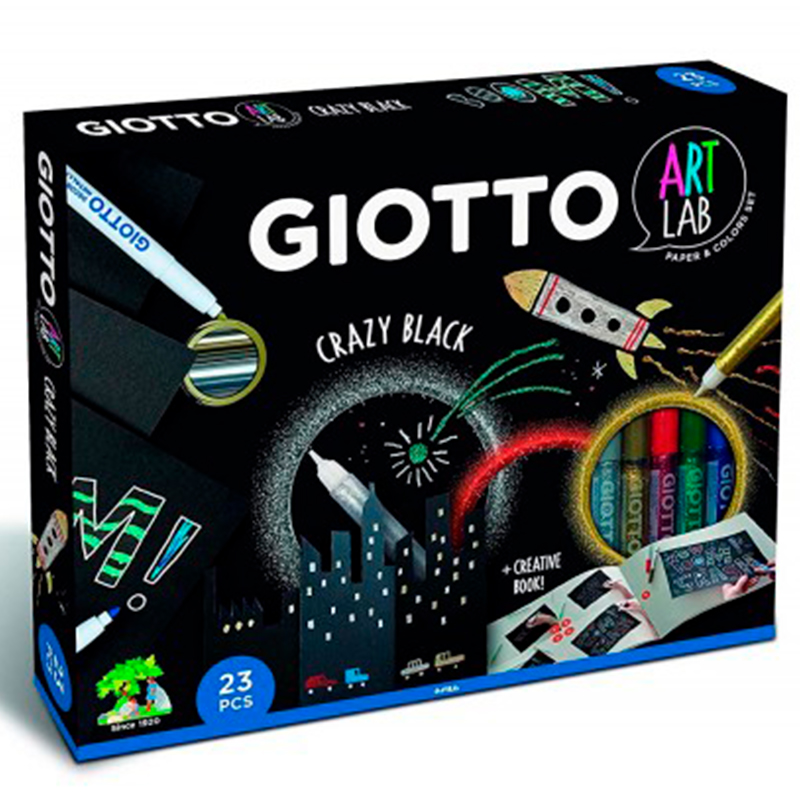 set-giotto-crazy-black-23-pcs