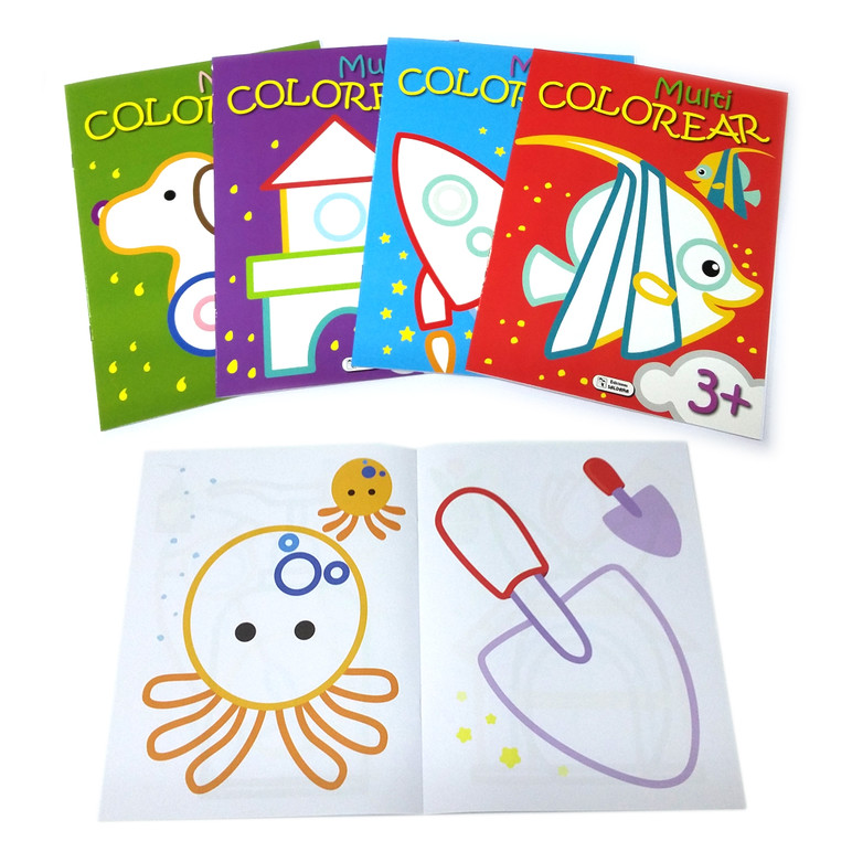 Libros Saldana Multi Colorear Cpc127