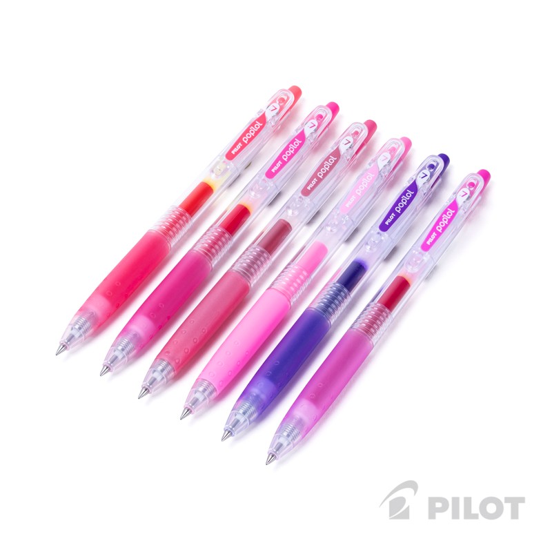 material-didacticos-set-lapiz-gel-poplol-07-rosa-6u-pilot-pilot (2)